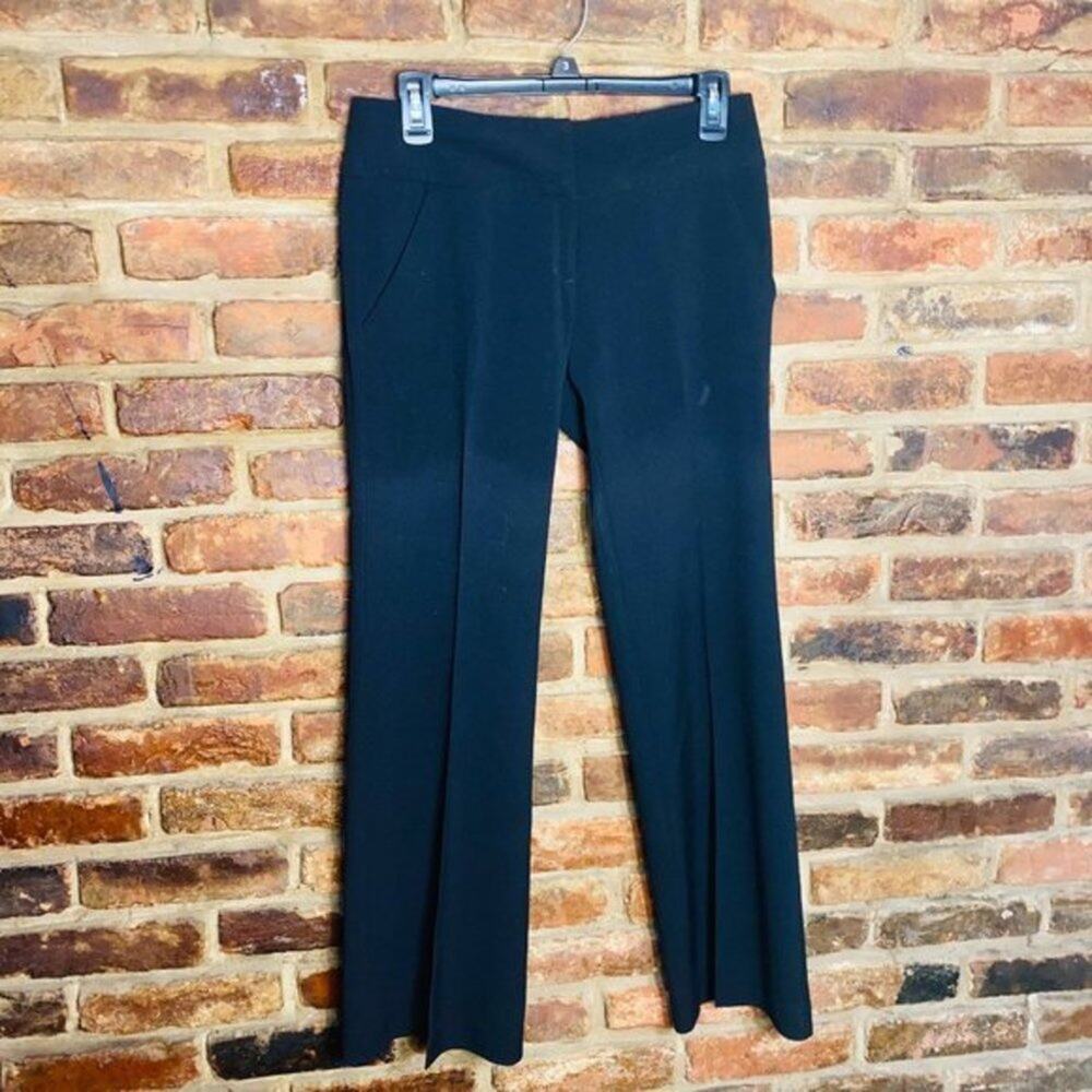 7th Ave NY&C New York & Company Black Dress Pants Trousers Women's Size 2P